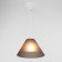 Susage "cone" 1x15W E27 Model: BR 00262 White/smoky 25x25x15cm