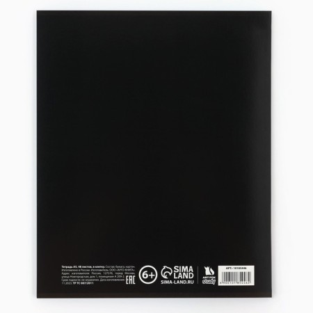A notebook 48 sheets, A5 on the paper clip Block No. 1 “September 1: Anime Comics. Algebra”-6