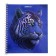 A notebook of 60 sheets in a cage on the crest "Violet Beasts", the cover coated cardboard, Uf-lak, mix