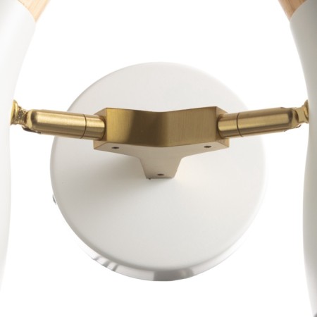 Sconces "Morocco" 2he27 40W white 25x15x38cm-6