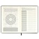 Diary of Leduced A5, 124 Escalada sheets, solid binding, artificial leather "SOFT-Tach", stamping foil of congrekes, white offset 70 g/m2, 120 g/m2
