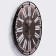 Wall clock, series: loft, "bolton", smooth move, d = 60 cm