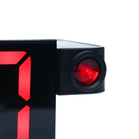 Clock - Electronic desk an alarm clock with a projection on the ceiling, thermometer, calendar, USB-5