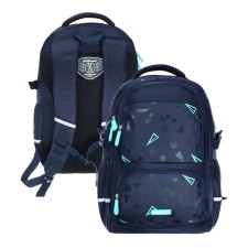 School backpack by Ergon. Spin Erich Krause Schoolline 23L 48*30*16.5 Blue Style 58801