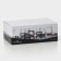 Set of glass glasses Rainbow Fresh, 350 ml, decor, 6 pcs
