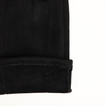 Gloves are female, dimensionless, without insulation, black color-3