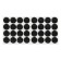 Furniture lining made of felt, d = 18 mm, adhesive surface, 32 pcs