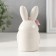 Souvenir Ceramics "Dwarf White with roses on a hat" 5.5x5.2x10.3 cm