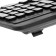 The keyboard Sima-Land SL-02, membrane, island, 104 keys, USB, 1.5 m, black
