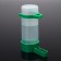 Drill/bird feeder 4 x 12 cm, 140 ml, green