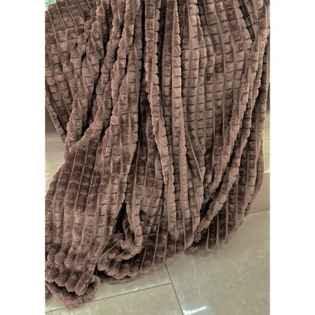 Blave 1.5 joint venture diva Afrodita, Velsoft, size 150x200 cm, dark brown color-3