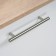 Realing handle, d = 10 mm, m/o 96 mm, color Satin nickel