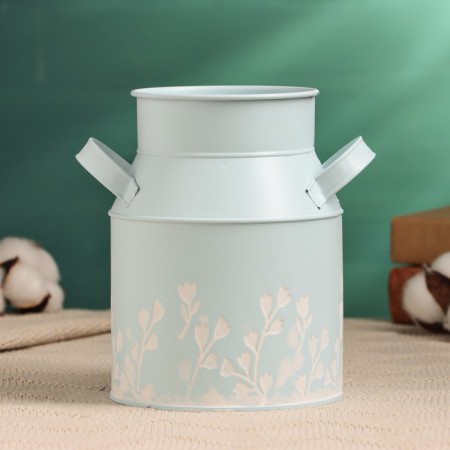 Kashpo - Vase "Landysh" Blue, 10x12x15cm-1
