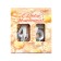 Candle in the cake jubilee "line" (set 2 in 1), number 45 /54, silver metallic, 6.5 cm
