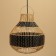 Ceiling Lamp from Rotan "VAY" 1x120W, E27, 40x40x43cm
