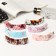 Halfish hair clip "MIRIAM" 9x2.5 cm, mix