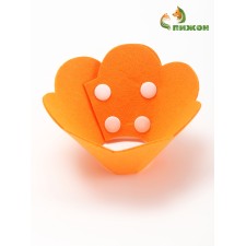 Veterinary collar made of felt 