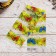 Thermonacles for 7 butterflies, 7.3 x 34.2 cm