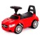 Supercar roller skate car No. 1 with a sound signal, red color