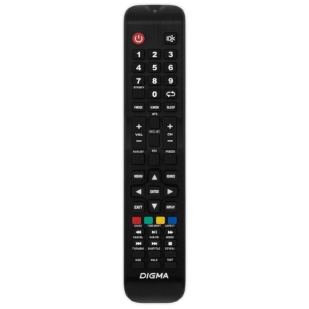 TV DIGMA DM-LED24MBB21, 24 ", 1366x768, DVB-T/T2/C/S2, HDMI 3, USB 2-6