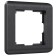 Frame for 1 post WL12-FRAME-01 color graphite color, Material Plastic