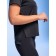 Sports T -shirt Feminic, size l, black color