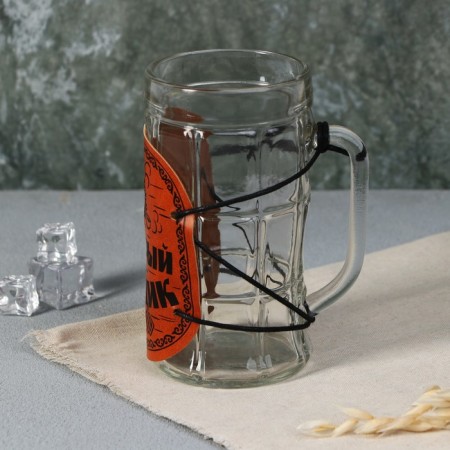 Glass glass beer "Main Banner", 500ml-1