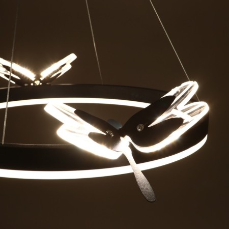 LUST "DRAGRAL" LED 48W 3000-6000K Black 52x52x80 cm Bayerlux-9