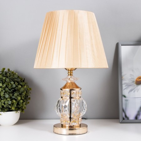 HELP LAOPE "LAODIK" 1x40W E27 Gold 26x26x42 cm Risalux