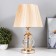 HELP LAOPE "LAODIK" 1x40W E27 Gold 26x26x42 cm Risalux