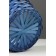 Wicker basket 20 x 20 x 9 cm, handle h = 25 cm, blue