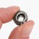Cord lock, d = 6 mm, 5 pcs, black nickel color
