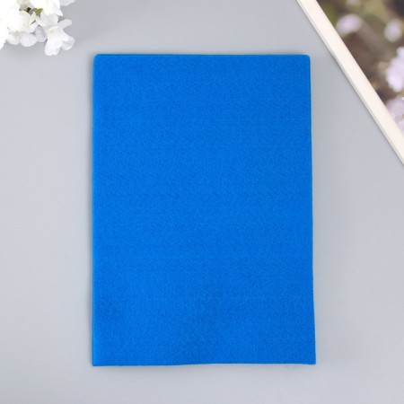 A set of soft felt "Astra" (3 pcs) blue, 3 mm, 400 gr. 20x30 cm