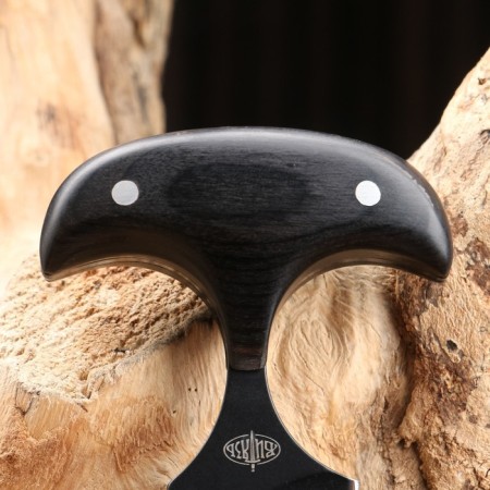 Pumpling knife "Sparrow" steel - 65x13, handle - bakelite, 10 cm-3