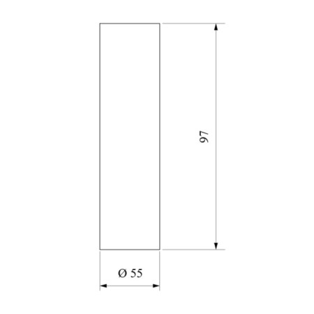 Ceiling accent light (SPOT) Elektrostandard, 1081 GU10 15 W, 55x55x97 mm, IP20-1