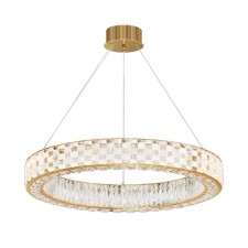 Suspension lamp Maytoni Mod336PL-L170G3K, LED, 64 W, 850X850X3180 mm, 7370 lm, 3000K, gold