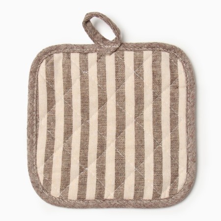 Set of kitchen. Dolyana strip color, mittens-prich.25x17cm, severity 17x17 50% p/e 50% hl 1010312-4