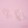 Mold for pouring chocolate Konfinetta "newlyweds", plastic, 13.5 × 9.5 × 4.6 cm, transparent