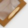 Gift package with a wide bottom and window 20 × 14 × 13.2 cm, craft