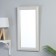 Wall mirror, rectangular white 38.8x68.8x2.5cm
