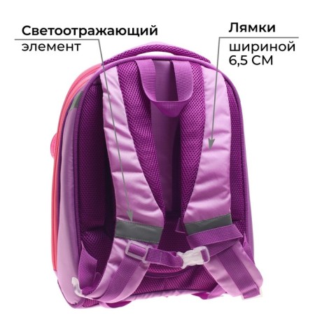 School backpack, 37 x 28 x 19 cm, calligrata to "avocado"-4