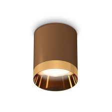 Lumber of the overhead Ambrella Light, XS6304011, MR16 GU5.3 LED 10 watts, the color of coffee sand, yellow gold