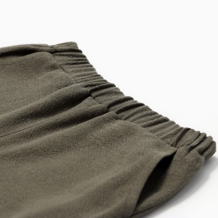 Set for a boy (shirt, shorts) minku, green color, height 68-74-3