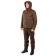 Jacket with hood men's Pride Mangust, nylon, brown, rr 48-50 growth 170-176