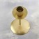 Bob Climber Metal for one candle, 7.4x12 cm, gold