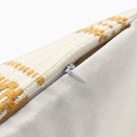 Decorative pillowcase "Ethel" Scandil 45x45 cm mustard, polyester-2