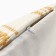 Decorative pillowcase "Ethel" Scandil 45x45 cm mustard, polyester