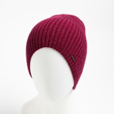 Female cap, wine color, size 56-58