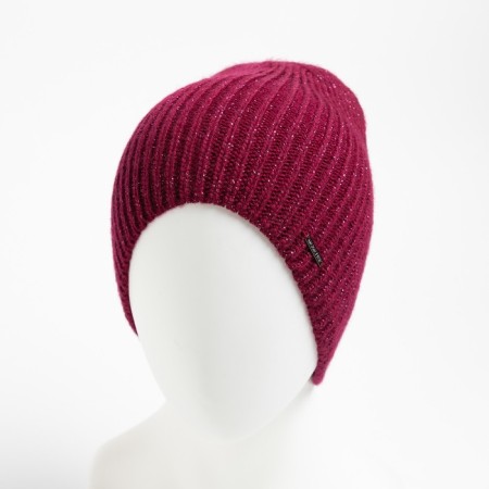 Female cap, wine color, size 56-58