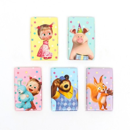Milk chocolate "Masha and the Bear", 12 g-1